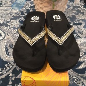 Yellow Box Flip Flops